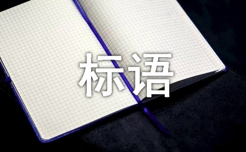 企業(yè)管理宣傳標(biāo)語