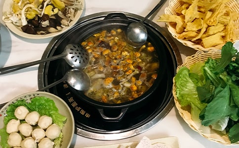 牛肉火鍋店的廣告語